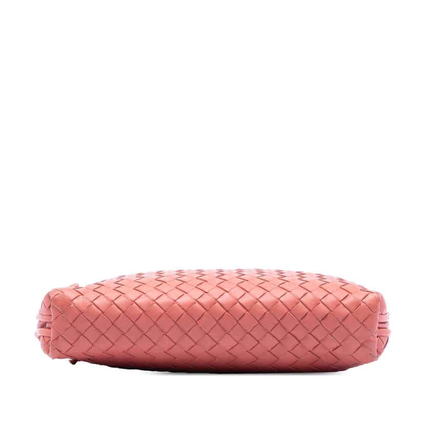 Bottega Veneta Nappa Intrecciato Nodini Crossbody Pink Leather Very good condition - Inside View