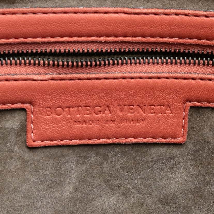 Bottega Veneta Nappa Intrecciato Nodini Crossbody Pink Leather Very good condition - Box View