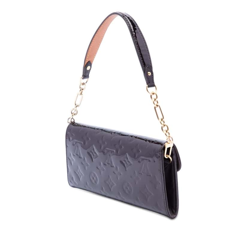 Louis Vuitton Monogram Vernis Sunset Boulevard Purple Leather Very good condition - Back View