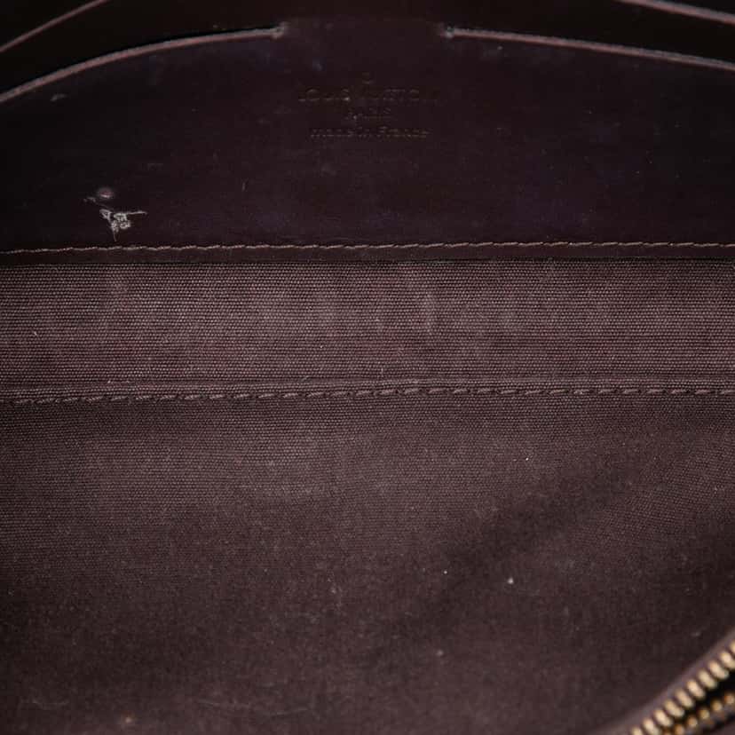Louis Vuitton Monogram Vernis Sunset Boulevard Purple Leather Very good condition - Model View