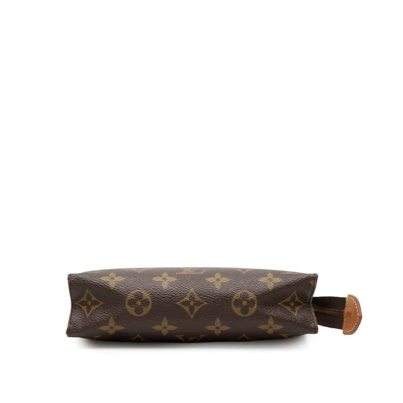 Louis Vuitton Monogram Toiletry Pouch 19 Brown Good condition - Inside View