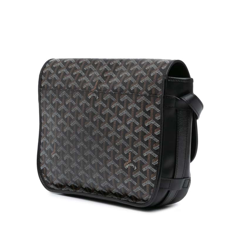 Goyard Goyardine Belvedere MM Black Very good condition - Back View