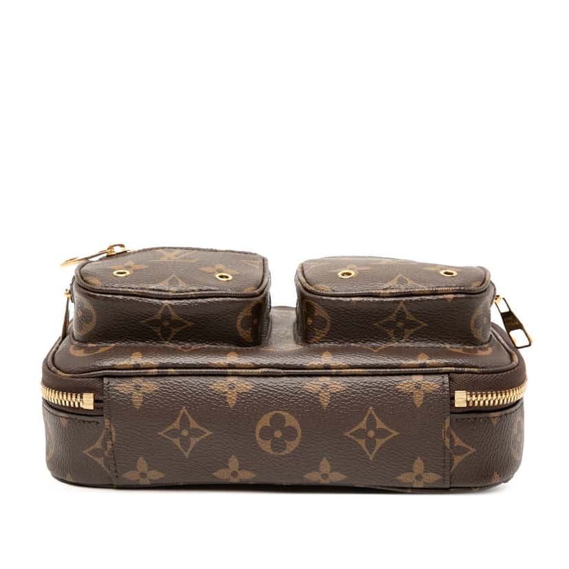 Louis Vuitton Monogram Utility Satchel Brown Very good condition - Inside View