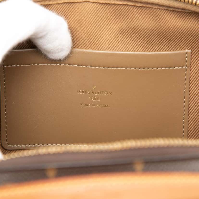 Louis Vuitton Monogram Utility Satchel Brown Very good condition - Box View