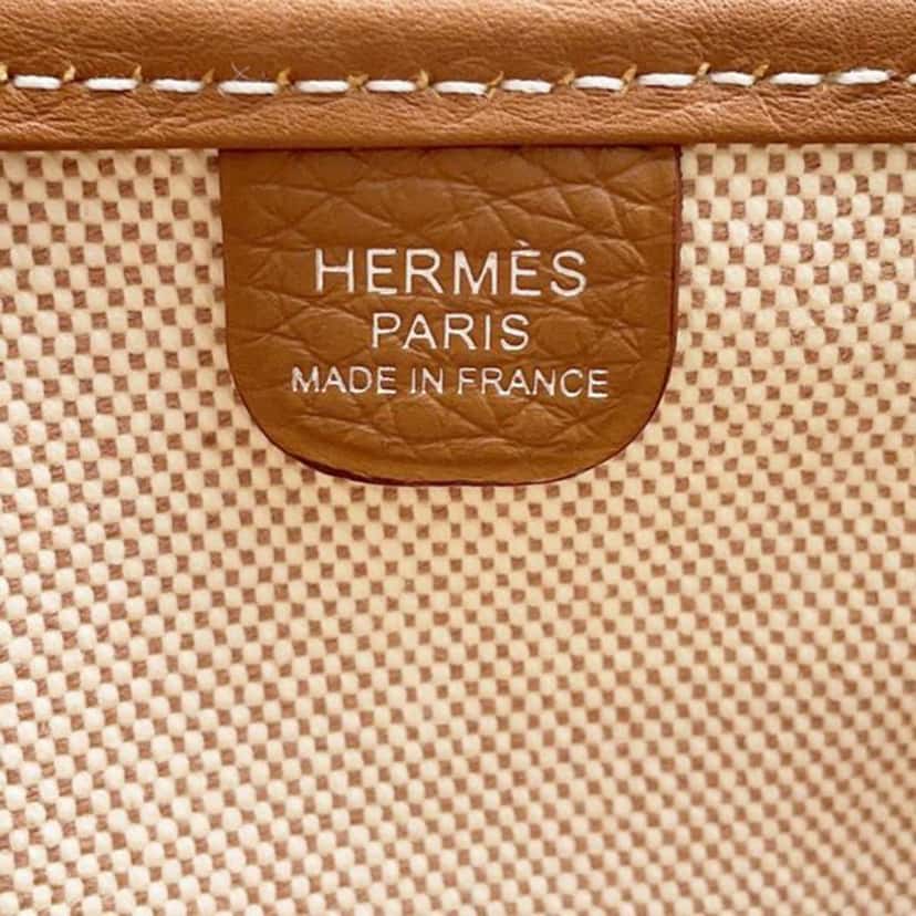Hermès Toile and Clemence Evelyne III 29 Beige Very good condition - Box View