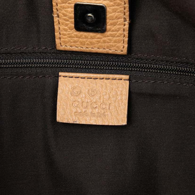 Gucci Leather Abbey D Ring Satchel Brown Leather Very good condition - Box View