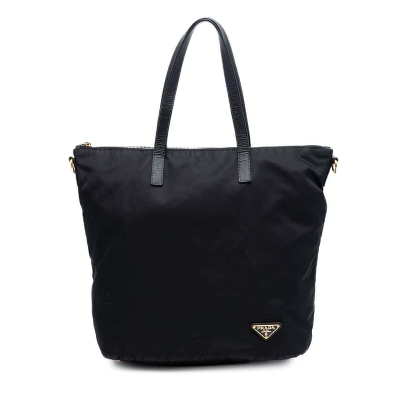 Prada Tessuto Satchel Black Very good condition - Front View