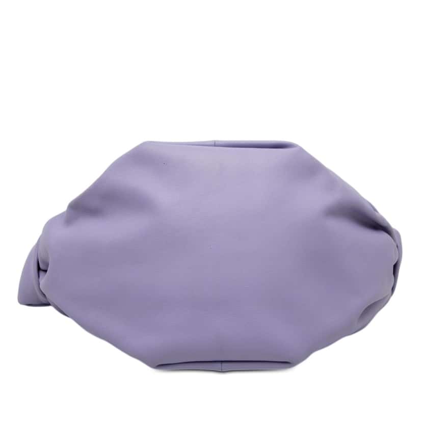 Bottega Veneta Mini Calfskin Double Knot Bag Purple Leather Very good condition - Inside View