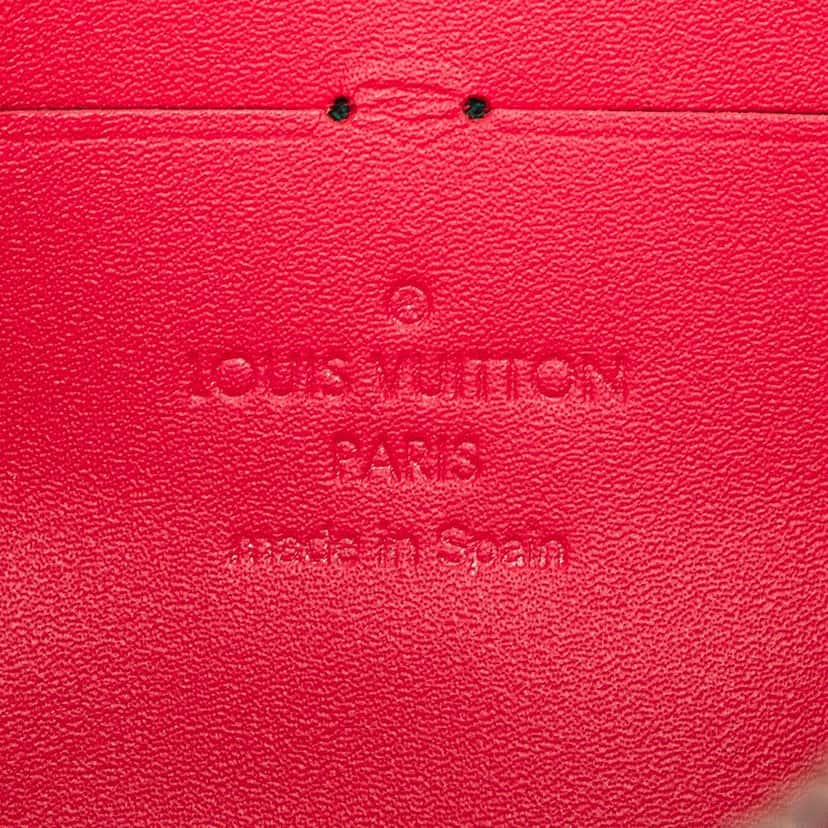 Louis Vuitton Portefeuille Cherrywood Wallet On Chain Pink Leather Very good condition - Box View
