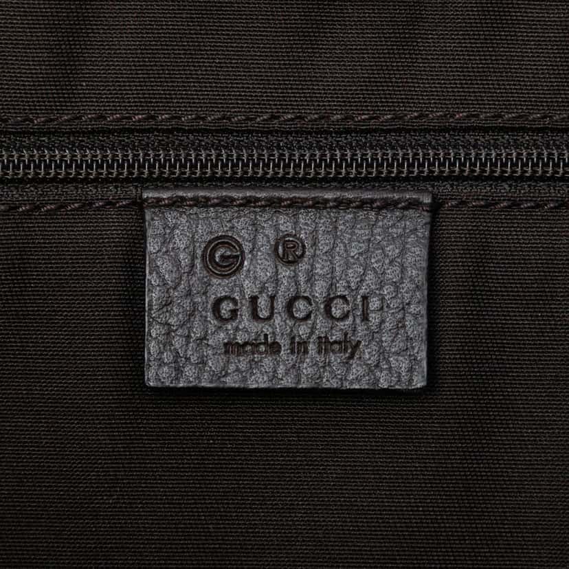 Gucci GG Crystal Abbey D Ring Convertible Tote Beige Very good condition - Box View