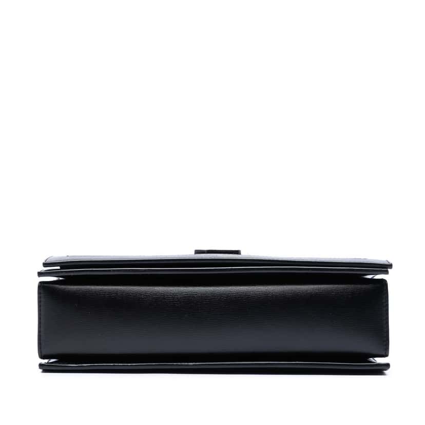 Saint Laurent Suede Monogram Book Bag Black Leather Very good condition - Inside View