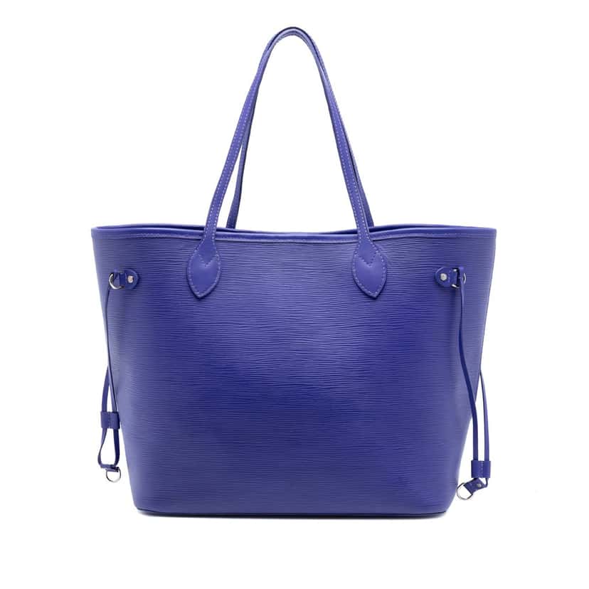 Louis Vuitton Epi Neverfull MM Purple Leather Very good condition - Front View