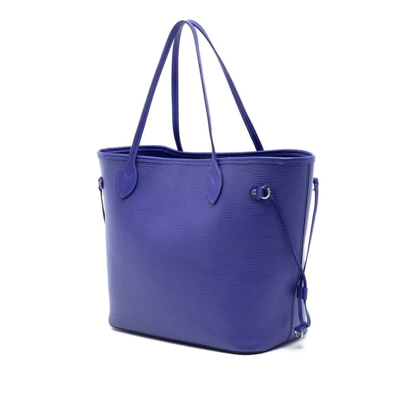 Louis Vuitton Epi Neverfull MM Purple Leather Very good condition - Back View