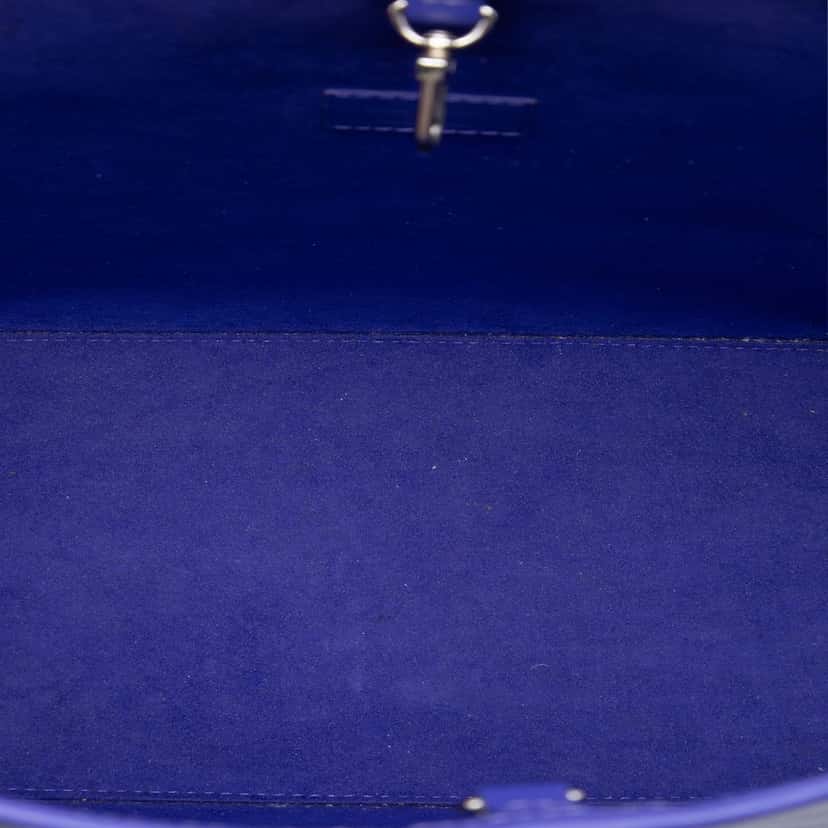 Louis Vuitton Epi Neverfull MM Purple Leather Very good condition - Model View