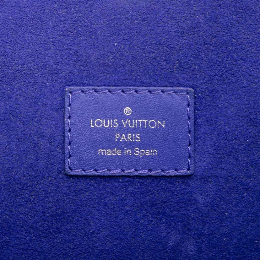 Louis Vuitton Epi Neverfull MM Purple Leather Very good condition - Box View