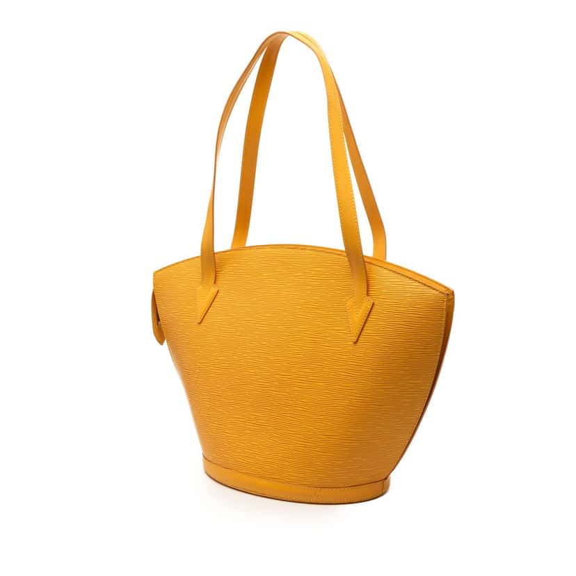 Louis Vuitton Epi Saint Jacques PM Long Strap Yellow Leather Very good condition - Back View