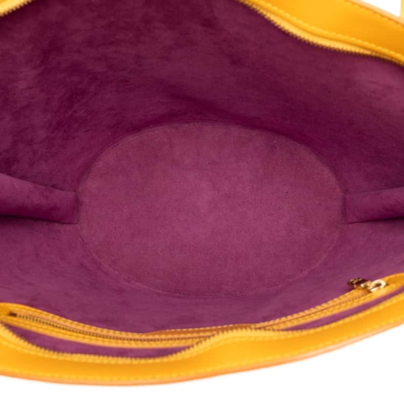 Louis Vuitton Epi Saint Jacques PM Long Strap Yellow Leather Very good condition - Model View