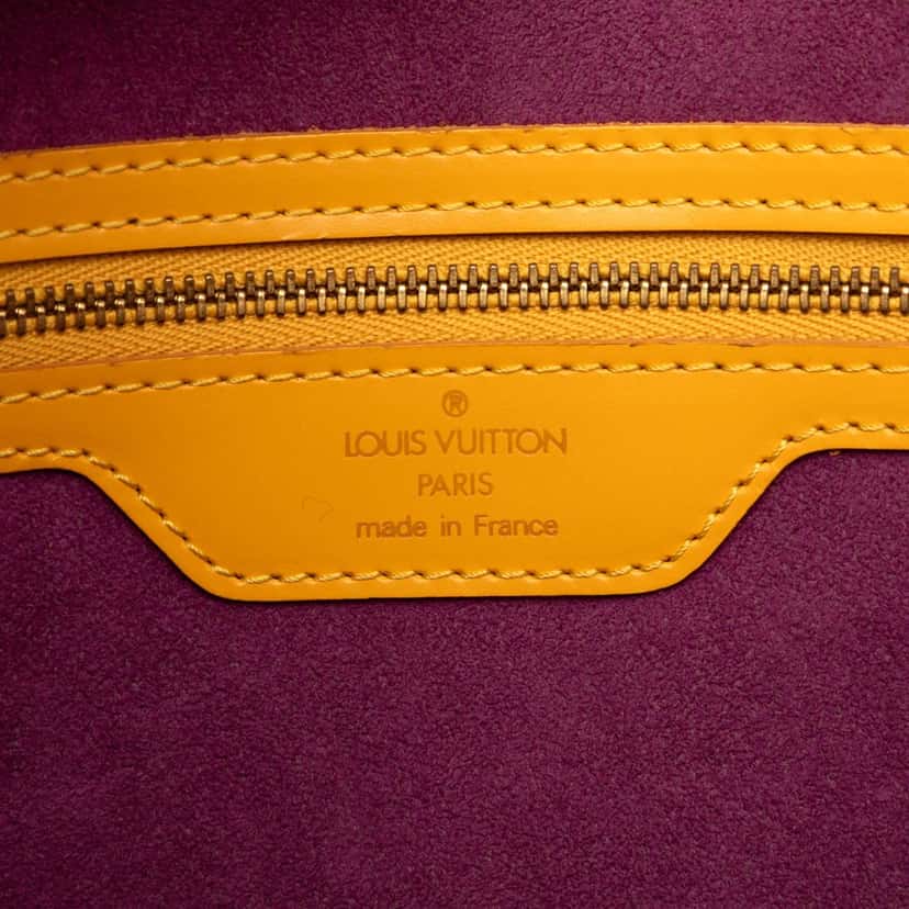 Louis Vuitton Epi Saint Jacques PM Long Strap Yellow Leather Very good condition - Box View