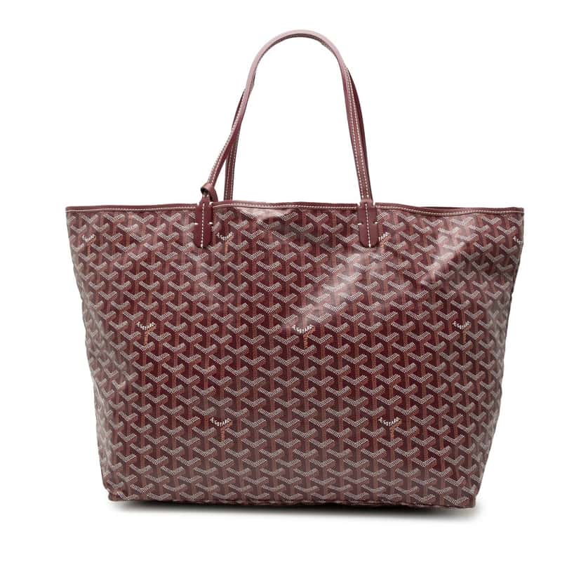 Goyard Goyardine Saint Louis GM Red Very good condition - Front View