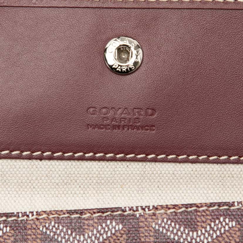 Goyard Goyardine Saint Louis GM Red Very good condition - Box View