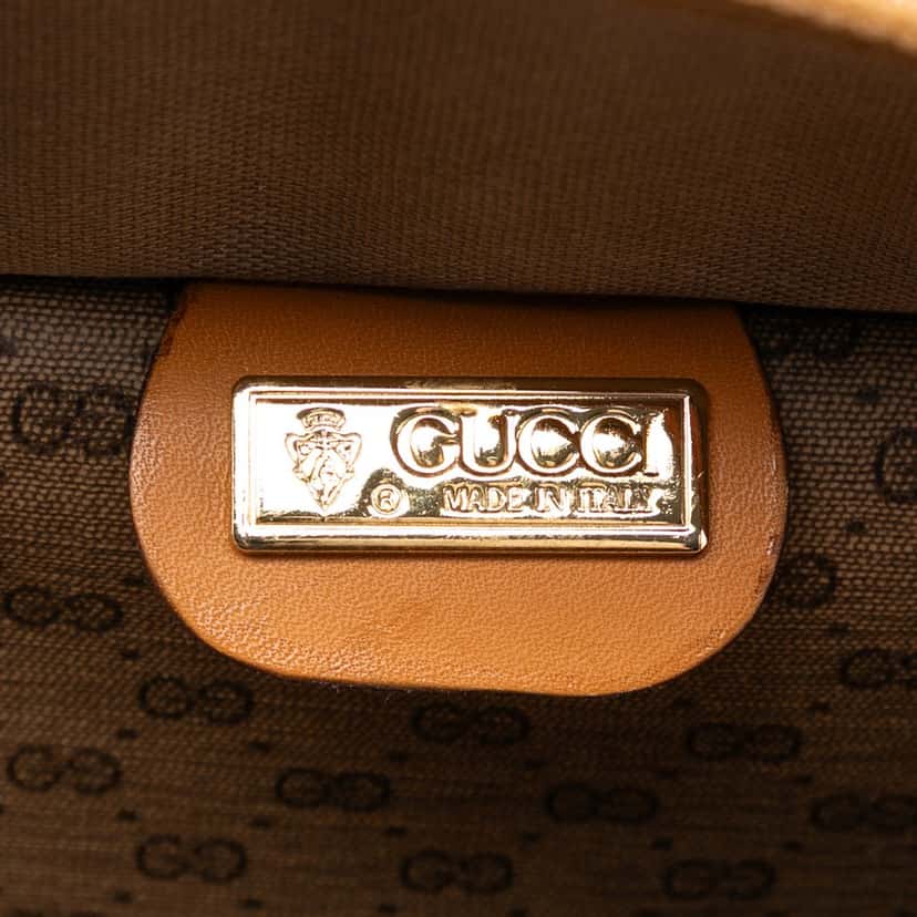 Gucci Micro GG Supreme Crossbody Beige Very good condition - Box View