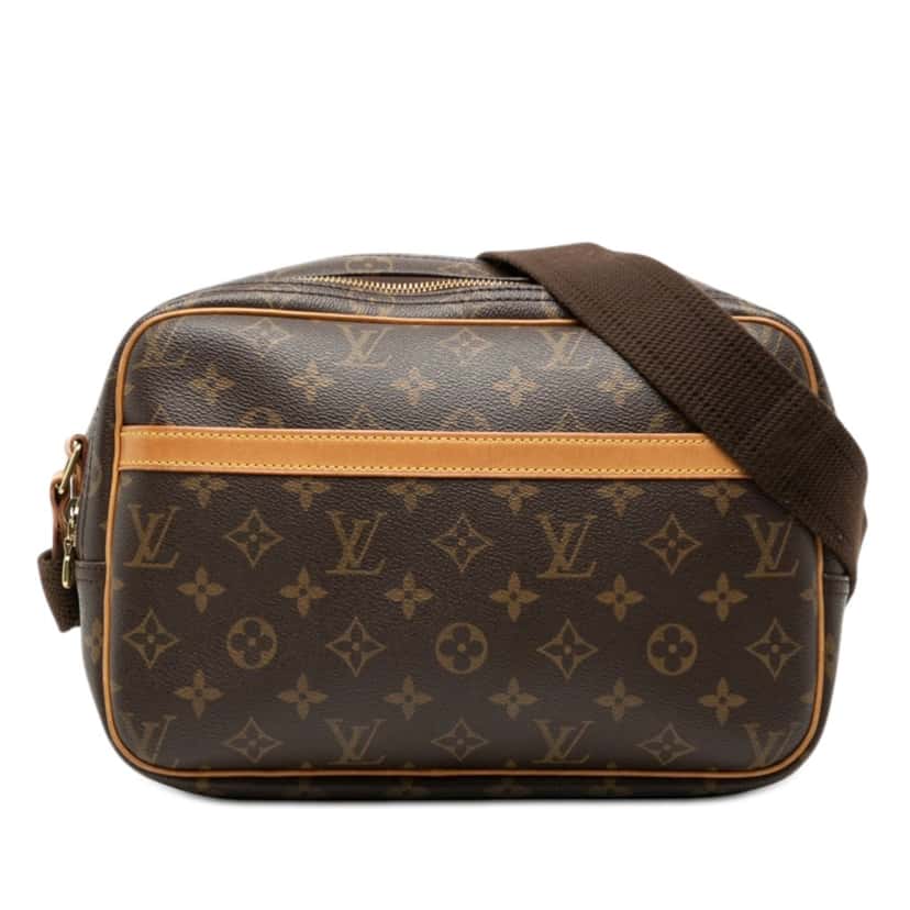 Louis Vuitton Monogram Reporter PM Brown Very good condition - Front View