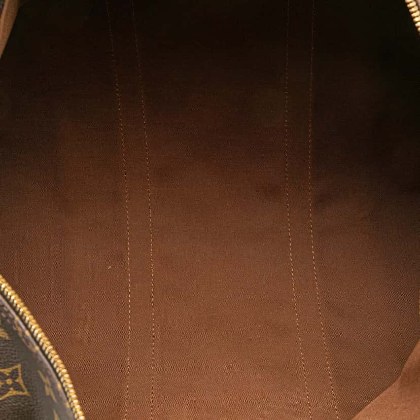 Louis Vuitton Monogram Keepall Bandouliere 50 Brown Canvas Good condition - Model View