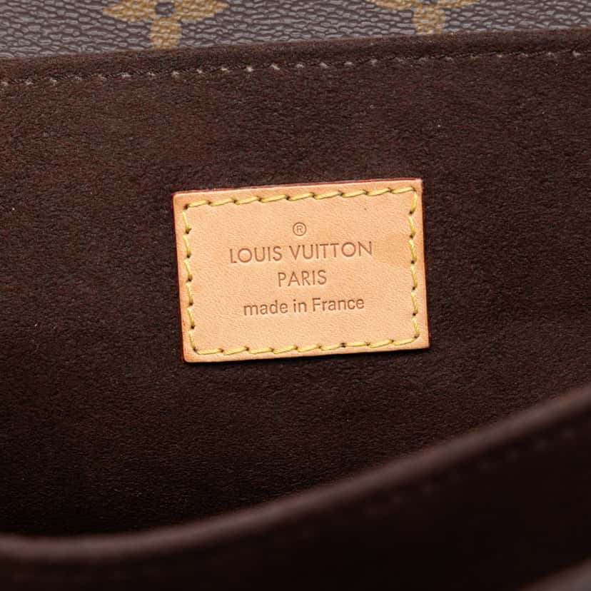 Louis Vuitton Monogram Pochette Metis Brown Very good condition - Box View