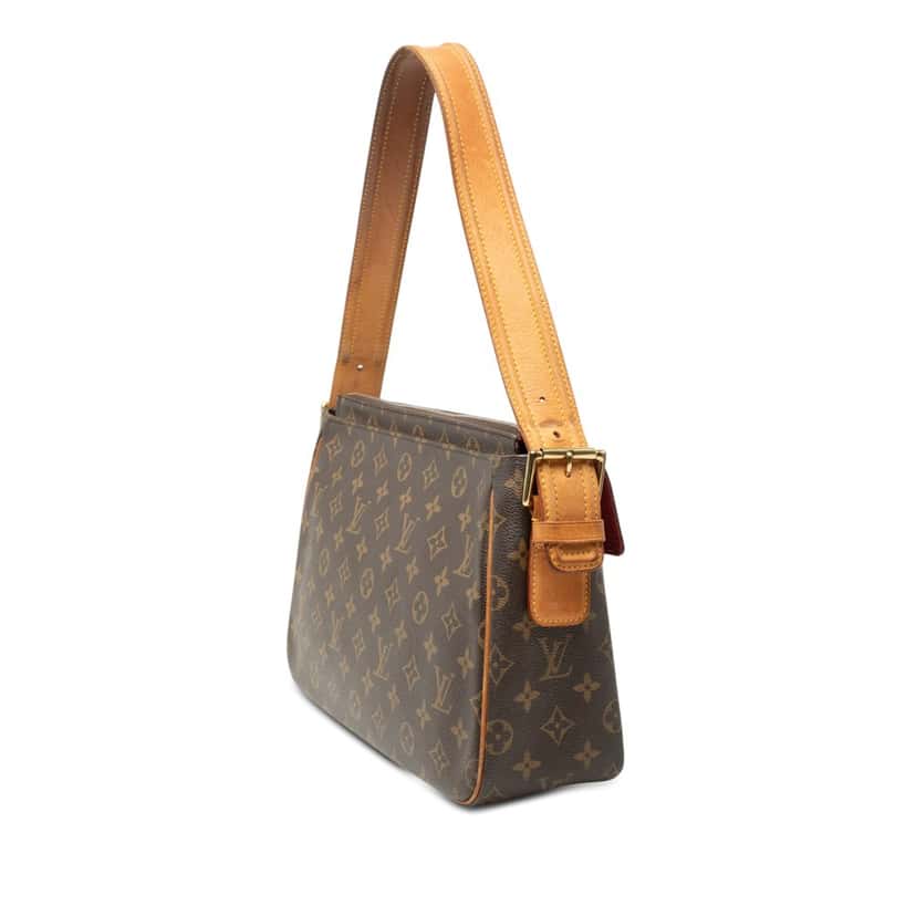 Louis Vuitton Monogram Viva Cite GM Brown Very good condition - Back View