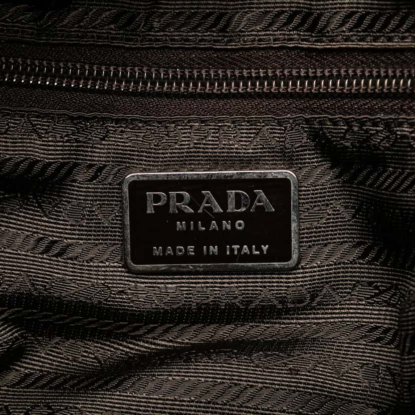 Prada Tessuto Handbag Red Good condition - Box View