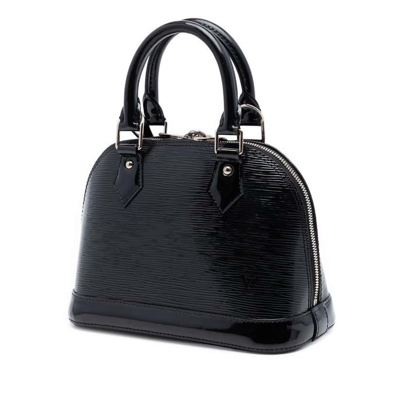 Louis Vuitton Electric Epi Alma BB Black Leather Very good condition - Back View
