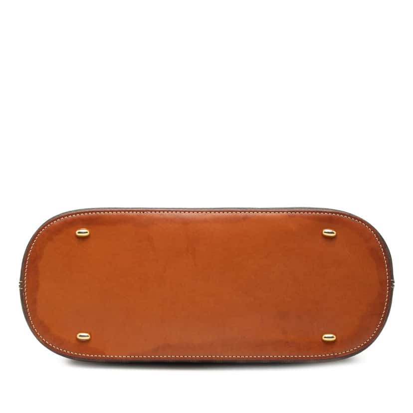 Celine Macadam Coated Canvas Dome Handbag Brown Very good condition - Inside View