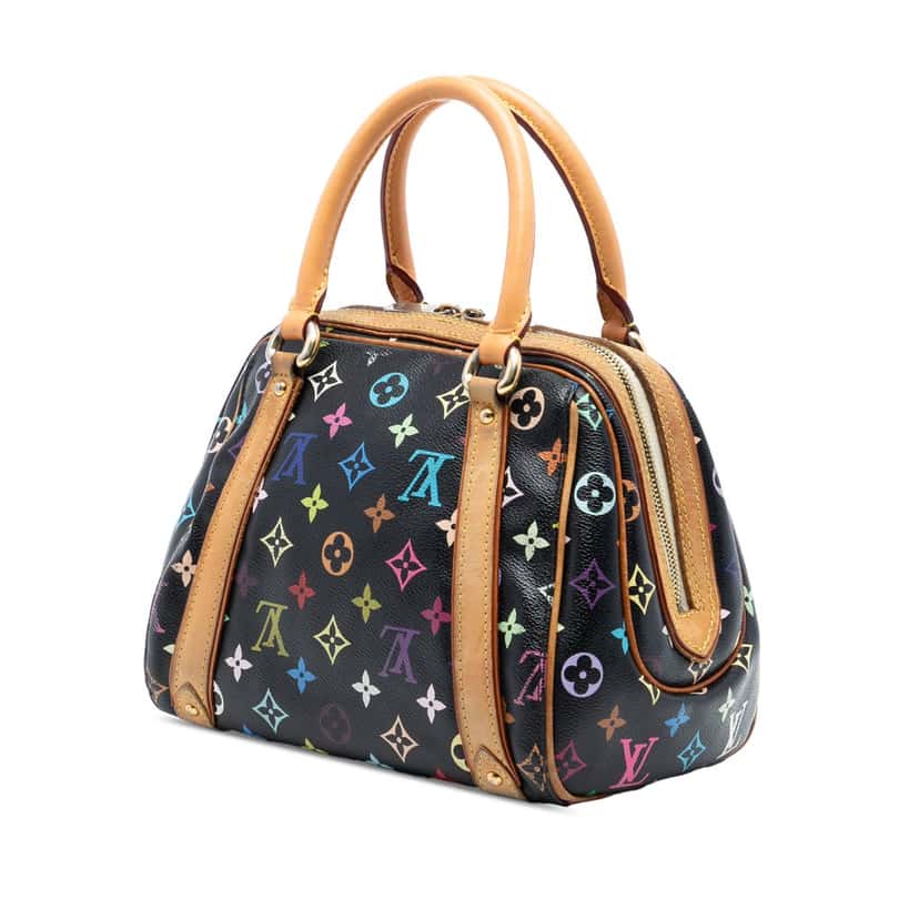 Louis Vuitton Monogram Multicolore Priscilla Black Very good condition - Back View