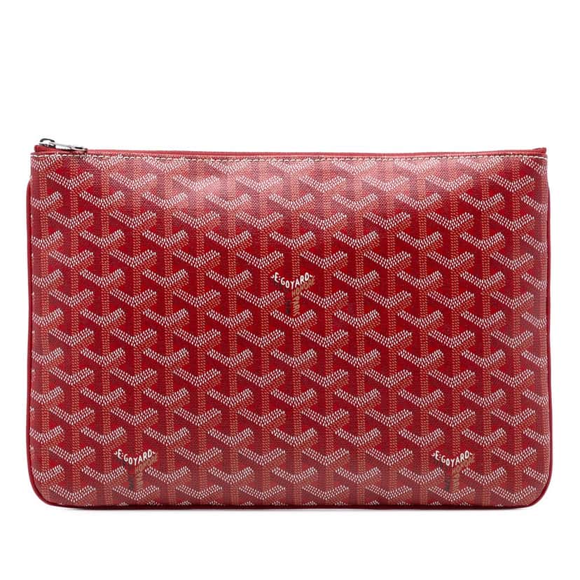 Goyard Goyardine Senat MM Red Very good condition - Front View