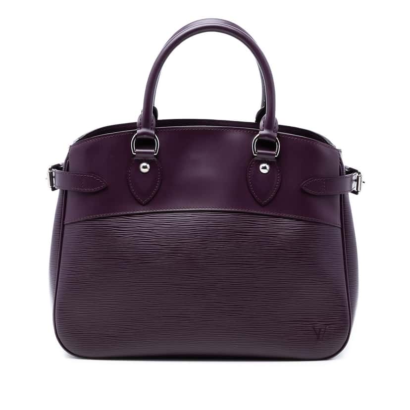 Louis Vuitton Epi Passy PM Purple Leather Very good condition - Front View