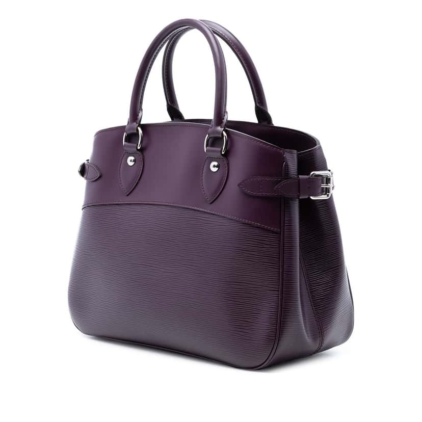 Louis Vuitton Epi Passy PM Purple Leather Very good condition - Back View