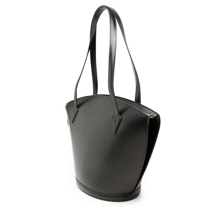 Louis Vuitton Epi Saint Jacques GM Long Strap Black Leather Good condition - Back View