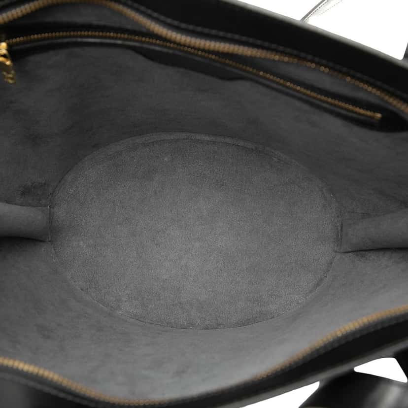 Louis Vuitton Epi Saint Jacques GM Long Strap Black Leather Good condition - Model View