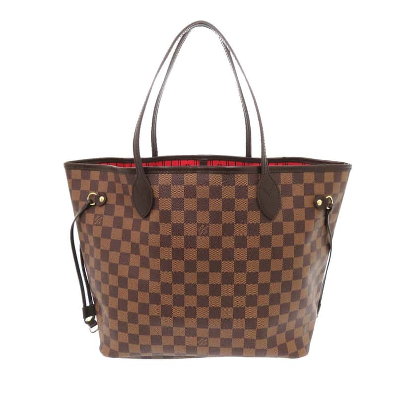 Louis Vuitton Damier Ebene Neverfull MM Brown Very good condition - Front View