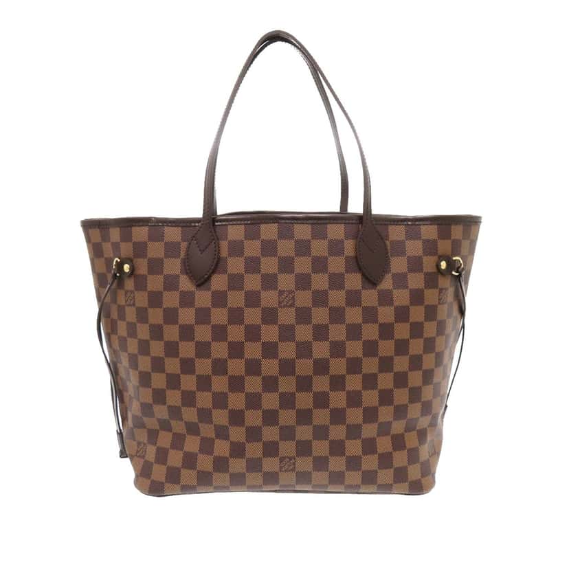 Louis Vuitton Damier Ebene Neverfull MM Brown Very good condition - Back View