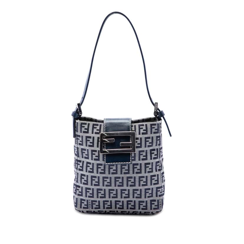 Fendi Zucchino Canvas Shoulder Bag Other Very good condition - Front View