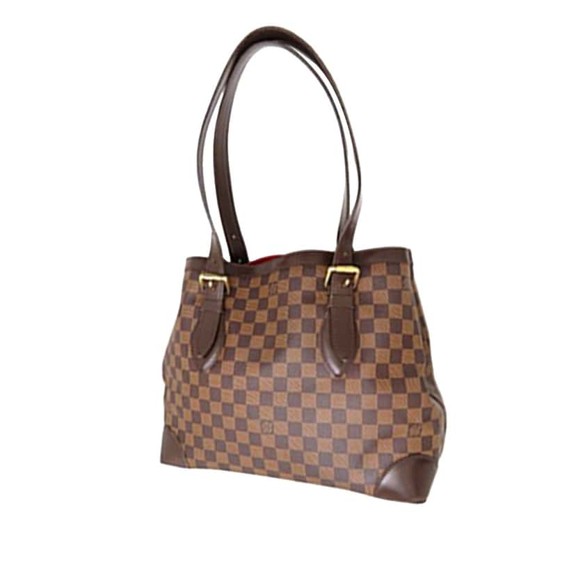 Louis Vuitton Damier Ebene Hampstead MM Brown Very good condition - Back View