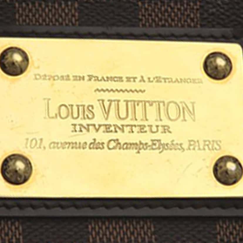 Louis Vuitton Damier Ebene Hampstead MM Brown Very good condition - Box View