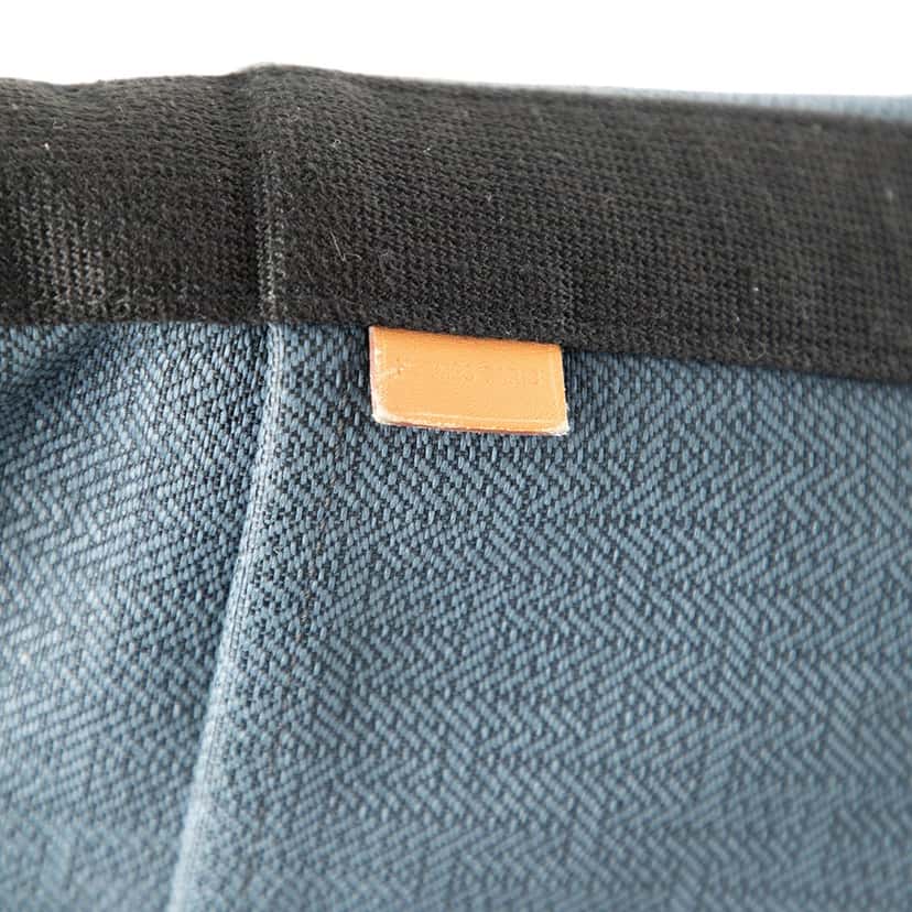 Hermès Toile Saxo MM Blue Very good condition - Box View