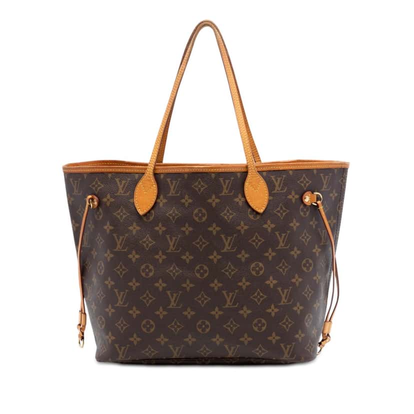 Louis Vuitton Monogram Neverfull MM Brown Very good condition - Front View