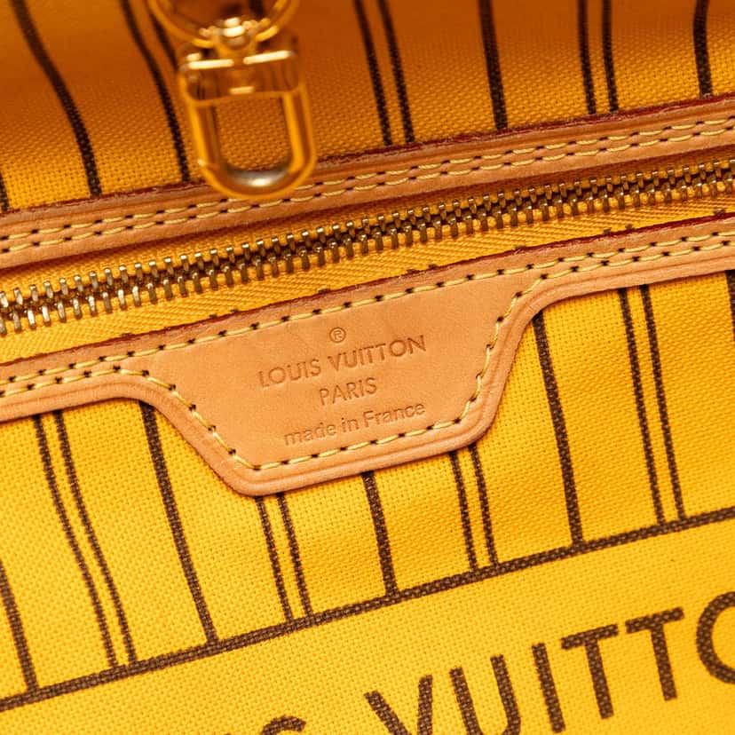 Louis Vuitton Monogram Neverfull MM Brown Very good condition - Box View