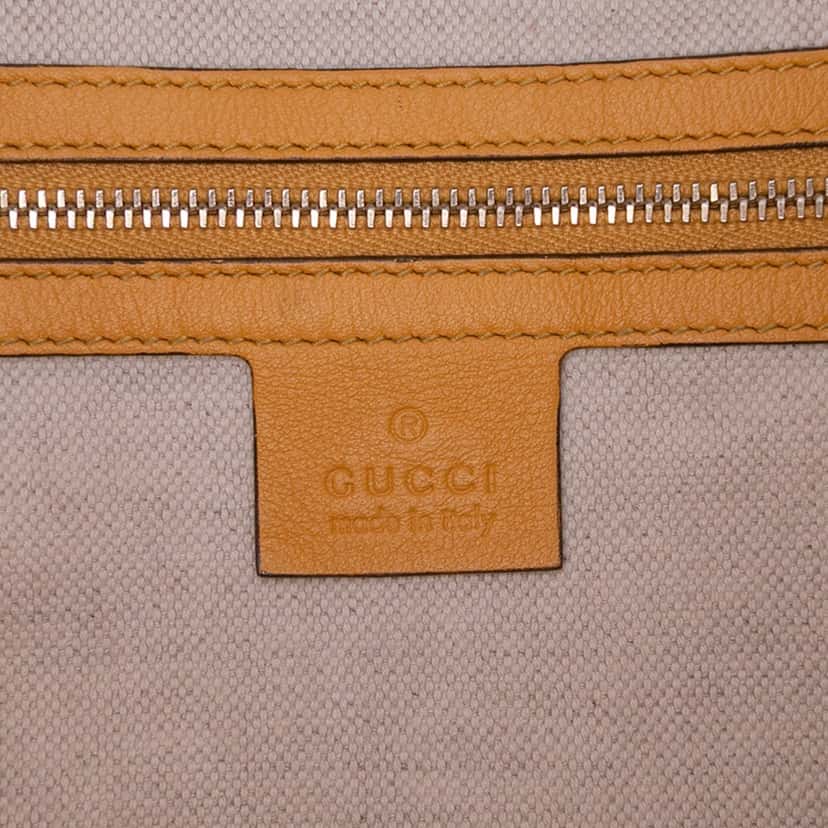 Gucci Microguccissima Patent Stirrup Crossbody Yellow Leather Very good condition - Box View