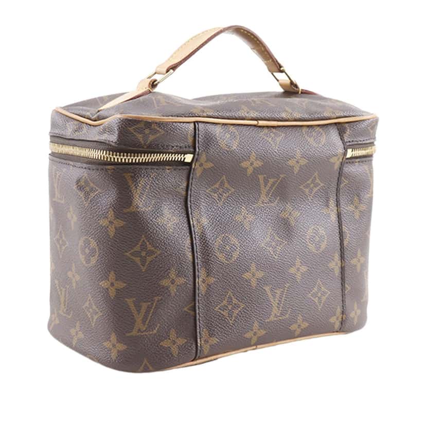 Louis Vuitton Monogram Nice BB Vanity Case Brown Very good condition - Inside View