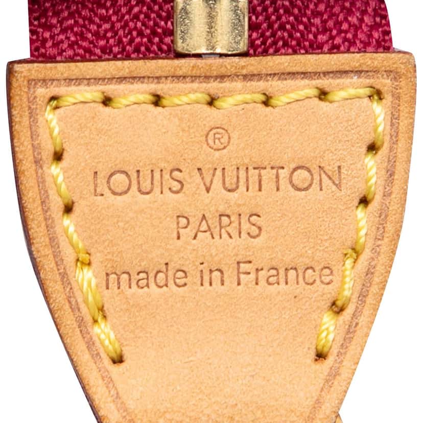 Louis Vuitton Monogram Vernis Pochette Accessoires Red Leather Very good condition - Box View