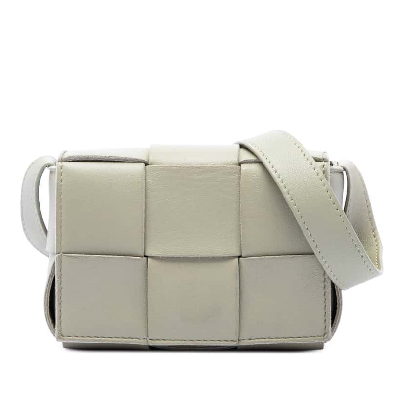 Bottega Veneta Candy Nappa Intrecciato Cassette Crossbody Other Leather Very good condition - Front View